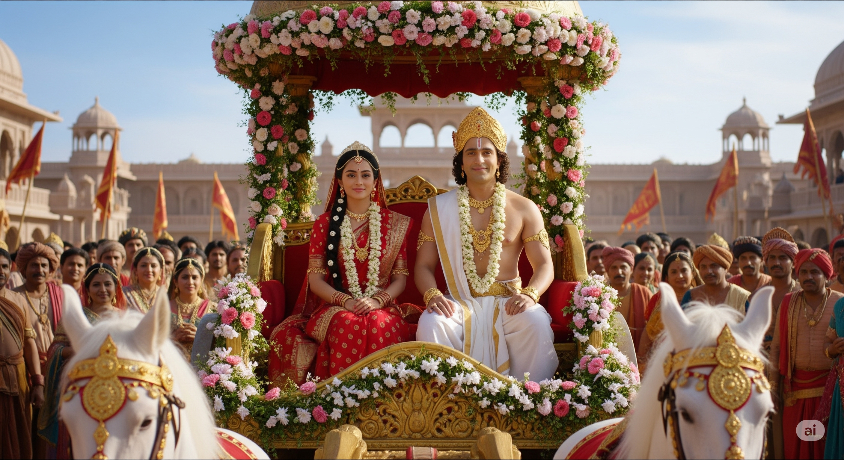 Vasudeva getting married to devaki